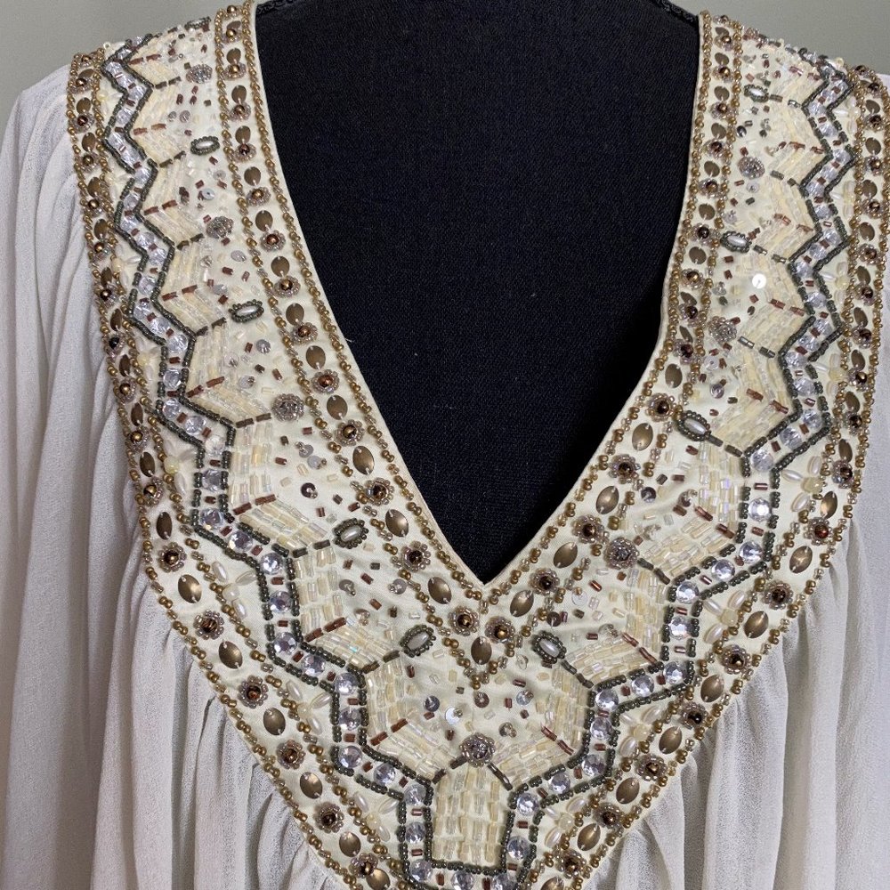 BLACK  100%polyester blouse